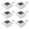 vidaXL Luci solari da esterno 6 pezzi LED quadrati 12 cm Anteprima dell’immagine prodotto 7