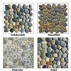 Exklusive Kieselstein-Mosaikfliese Earthy – 1 Mosaikfliese Produktbild-Vorschau 5