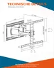 Xantron Slim Fit Supporto da parete per TV orientabile con Anteprima dell’immagine prodotto 7