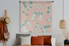 MuchoWow® Wandteppich Wandbehang Sommer - Hausschuhe - Produktbild-Vorschau 4