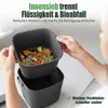YourCasa Biomülleimer Küche 4L Komposteimer Küche für Produktbild-Vorschau 3