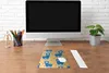 MuchoWow® Mauspad Mousepad Mädchen - Lama - Pflanzen - Produktbild-Vorschau 5