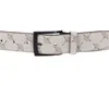 JOOP! Gürtel Printed Coll. Belt 3,5 CM W100 Cream-White Produktbild-Vorschau 2