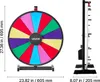 VEVOR Roue de la fortune (61 cm) 14 slots Roue de la Voir les images du produit 8
