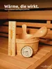 holz4home® Sauna Eimer Set I Hochwertiges Saunazubehör Produktbild-Vorschau 3