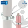tecuro Schraub-Rohrschelle  Ø 74-80 mm, M8/M10 Produktbild-Vorschau 3