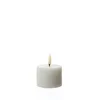 LED Mini Kerze THEA - mit Rillen - Echtwachs - 3D Flamme - Produktbild-Vorschau 2