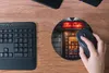 MuchoWow® Mauspad Mousepad Tür - Cafe - Rot - Architektur - Produktbild-Vorschau 4