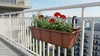 Plastard selbstwässernd Blumenkasten 100 cm 3er Set Produktbild-Vorschau 6
