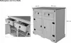 Kommode Cancun, Pinienholz massiv, Sideboard mit 2 Türen & Produktbild-Vorschau 6