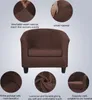 2 kusy sametového polštáře na židli ve vaně (hnědý) Náhled obrázku produktu 7