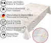 Tischdecke Wachstuch Weihnachten Beige Robust Produktbild-Vorschau 5