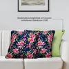 novely 2er-SET DEKOKISSEN D014 Rosen Dunkelblau- Produktbild-Vorschau 2