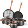 Topfsets 8-tlg Kochtopf Set Induktions mit Produktbild-Vorschau 1