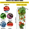 SucceBuy Cages à tomates, 37,8 x 37,8 x 99,9 cm, lot de 6 Voir les images du produit 3