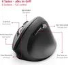 Hama Vertikale ergonomische Funkmaus EMW-500, Schwarz Produktbild-Vorschau 5