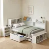 Letto per bambini Flieks con rete a doghe 90x200 cm, letto Anteprima dell’immagine prodotto 3