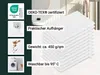 10er Set Waschhandschuhe, 100% Baumwolle, 16x21 cm, weiß Produktbild-Vorschau 2