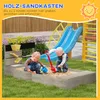 Outsunny Sandkasten 154 x 80 x 60 cm Sandkiste aus Holz für Produktbild-Vorschau 4