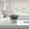 Künstlicher Lavendel im Topf mit Schleife, Kunstpflanze Produktbild-Vorschau 7
