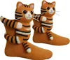 ASKSA Chaussettes tricotées en 3D avec animaux Chaussettes Voir les images du produit 2