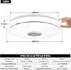 ACXIN 36W LED Deckenlampe Dimmbar, RGB Deckenleuchte mit Produktbild-Vorschau 2