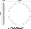 GLOBO 41562-18WW, LED, 2100 lm, IP44 Produktbild-Vorschau 5