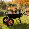 Relaxdays Set van 2 wielen voor kruiwagen, 3.25-8, massief Productafbeelding-voorbeeld 2