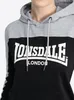 Dres damski z kapturem LURGAN Black/Grey M Lonsdale Podgląd zdjęcia produktu 16