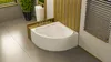 ECOLAM Badewanne Eckwanne Eckbadewanne Acrylwanne SELMA 140 Produktbild-Vorschau 12