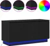 vidaXL Mobile TV a giorno, 100 x 38 x 49 cm, nero, effetto Anteprima dell’immagine prodotto 4