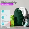 EllaTex Turnbeutel 37x46 cm – Gym Sack aus 100% Baumwolle Produktbild-Vorschau 3