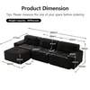 Cloud Modulsofa Boneless L-förmiges Sofa, Modulares Sofa Produktbild-Vorschau 7
