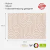 Kurzflorteppich MANOAH Creme-Rosé, 160 x 230 cm Produktbild-Vorschau 2