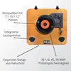 AKAI Plattenspieler aus Naturholz mit Tonabnehmer und Nadel Produktbild-Vorschau 4