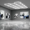 XINZI LED Hexagon stropní světlo - 14 panelů, 6500K bílá, Náhled obrázku produktu 8