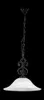 A black and white image of a pendant light fixture against a black background. Produktbild-Vorschau