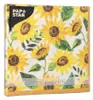 Servietten, 3-lagig 1/4-Falz 33 cm x 33 cm "Sunflowers" Produktbild-Vorschau 2