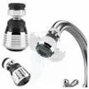 2in1 Perlator Wasserhahn 360° Beweglich Küchenarmatur Produktbild-Vorschau 2