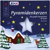 Pyramidová svíčka 18 bílá 18x105mm Náhled obrázku produktu 5