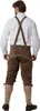 Lange Lederhose Jakob - dunkelbraun, 60 Produktbild-Vorschau 3