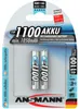 Ansmann 5035222 1x2 Ansmann Batteria ricaricabile NiMH 1100 Anteprima dell’immagine prodotto 1