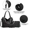 Handtasche 3-Tlg Shopper Schultertasche Geldbörse Damen Produktbild-Vorschau 6