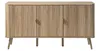 CALICOSY -  Sideboard mit 3 Türen in Eichenoptik und Produktbild-Vorschau 1