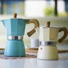 GNALI & ZANI Venezia - Espressokocher, petrol, 6 Tassen Produktbild-Vorschau 5