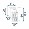 Nástenná lampa tooLight APP543-1W Náhľad obrázku produktu 5