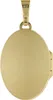 trendor 39544 Medaillon mit Kette Gold plattiertes 925 Silber 2 Produktbild-Vorschau