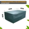 Kronenburg Schutzhülle Gartentisch - Abdeckhaube 70 x 180 x Produktbild-Vorschau 2