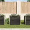 vidaXL Podwyższone łóżko ogrodowe antracyt 240 x 80 x 77 cm Podgląd zdjęcia produktu 6