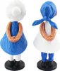 Magnetische Kusspuppen - küssendes Paar - blau - weiß - Produktbild-Vorschau 3